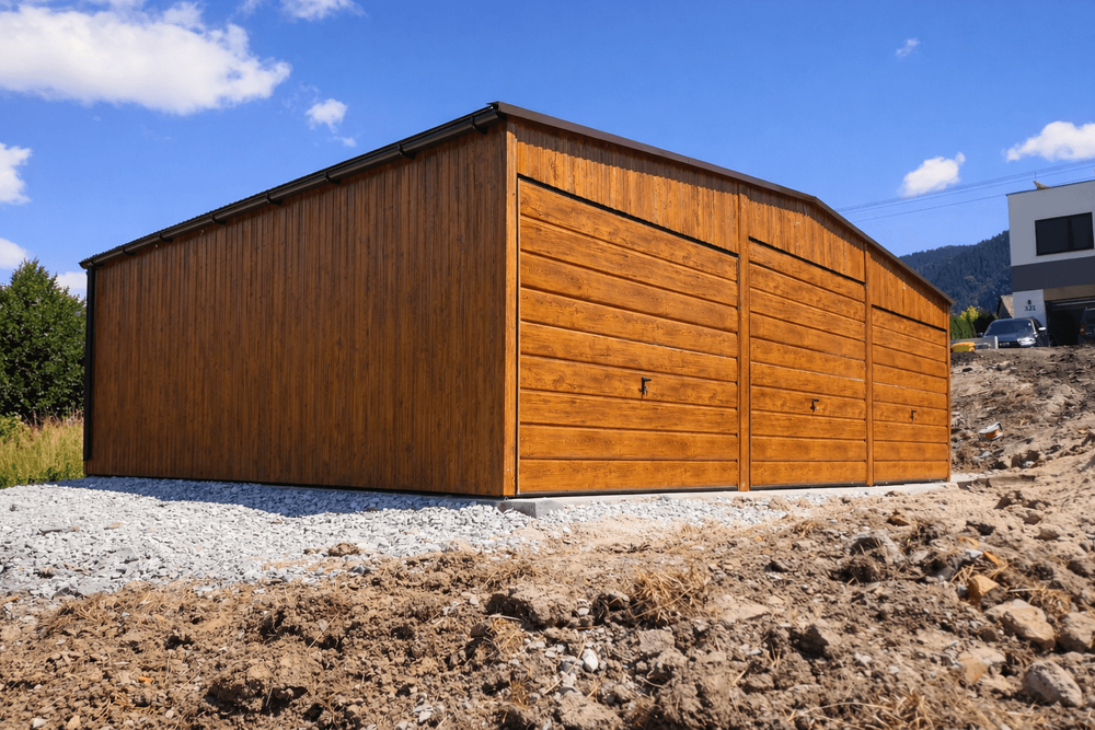 Garaža 9 × 6 u boji Multigross